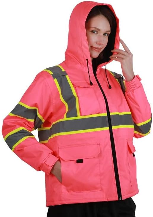 Chaqueta polar impermeable de alta visibilidad - Serie 69