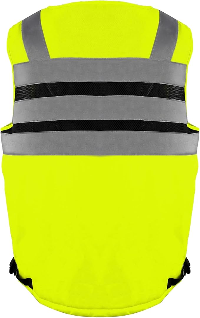 Tactical Safety Vest knitted and Oxford Hi-vis Vest with Pockets