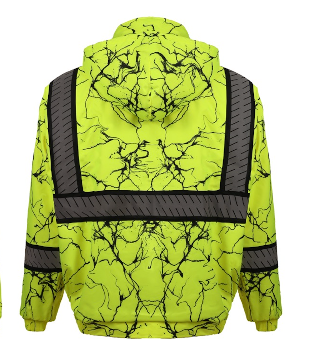 HI VIS- WaterProof Jacket ( Lightning/ Camouflage) - LB-601 Series