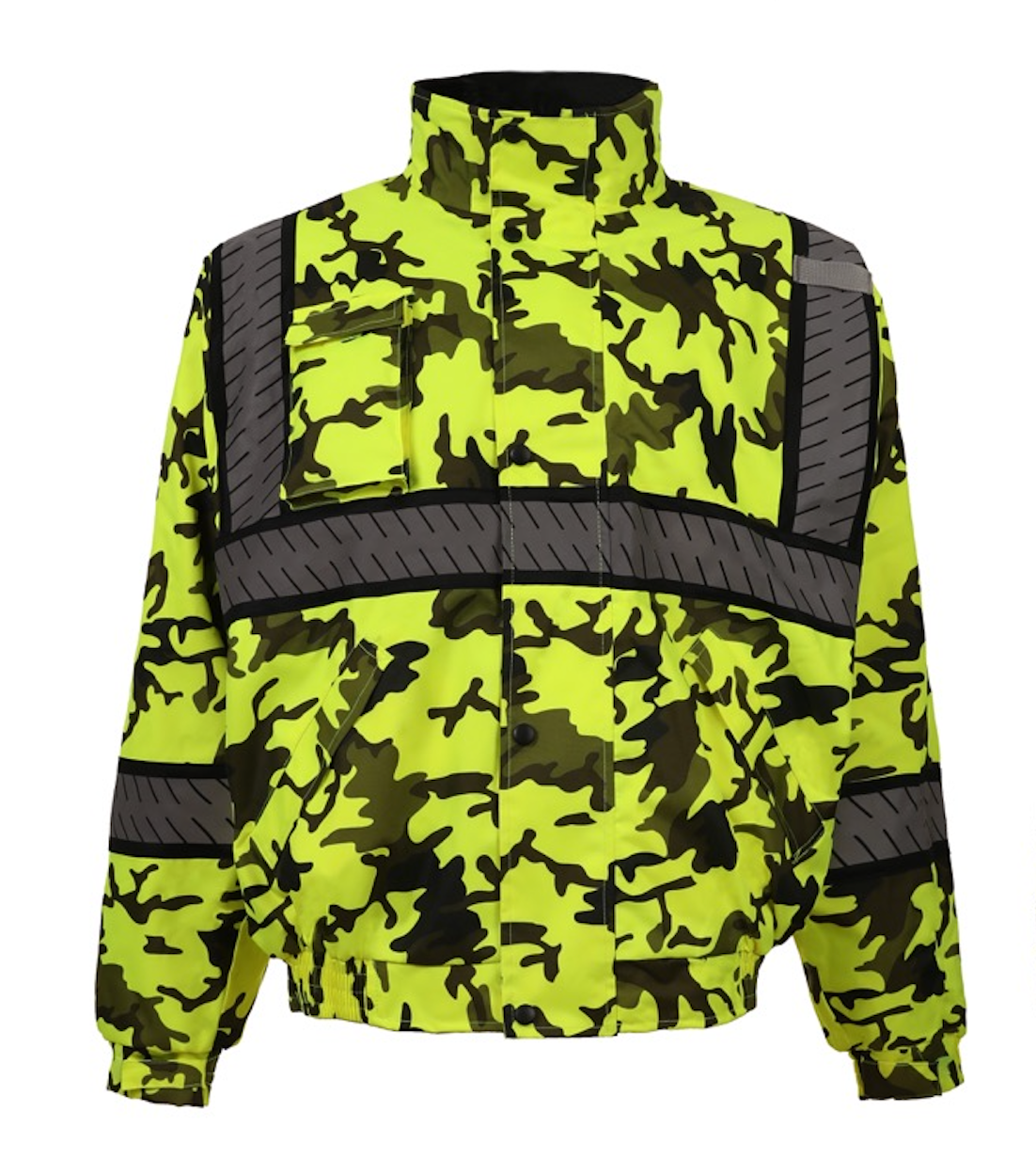 HI VIS- WaterProof Jacket ( Lightning/ Camouflage) - LB-601 Series
