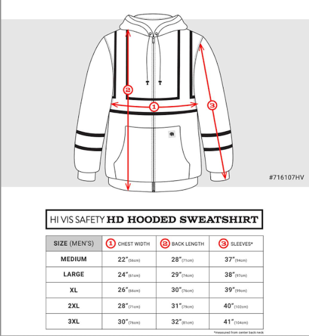 High-Visibility Two-Tone Hooded Safety Jacket - LB-86