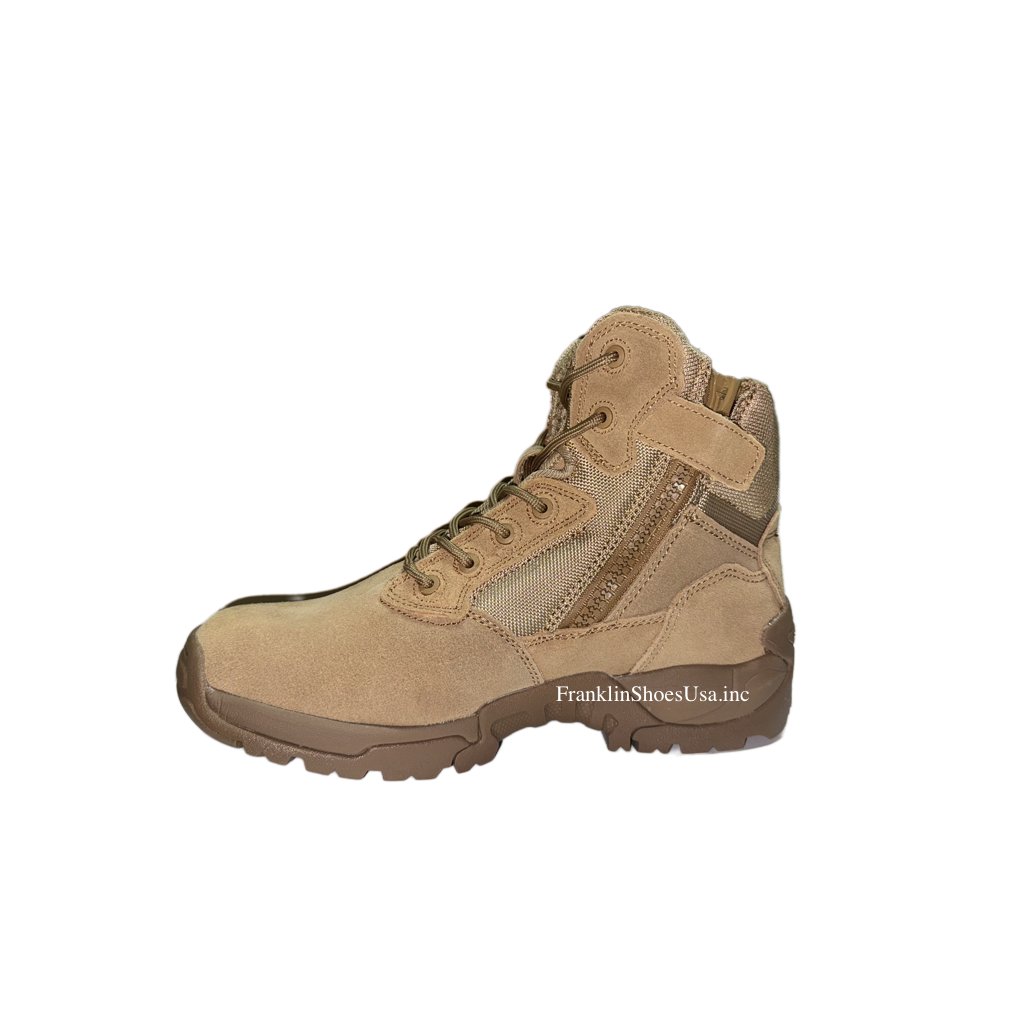 Men's Military Tactical Combat Ankle Hiking Boots with Ankle Protection
