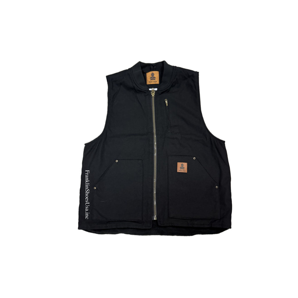 Heavy Duty Sherpa-Lined Fleeced Vest for Winter - Relaxed Fit