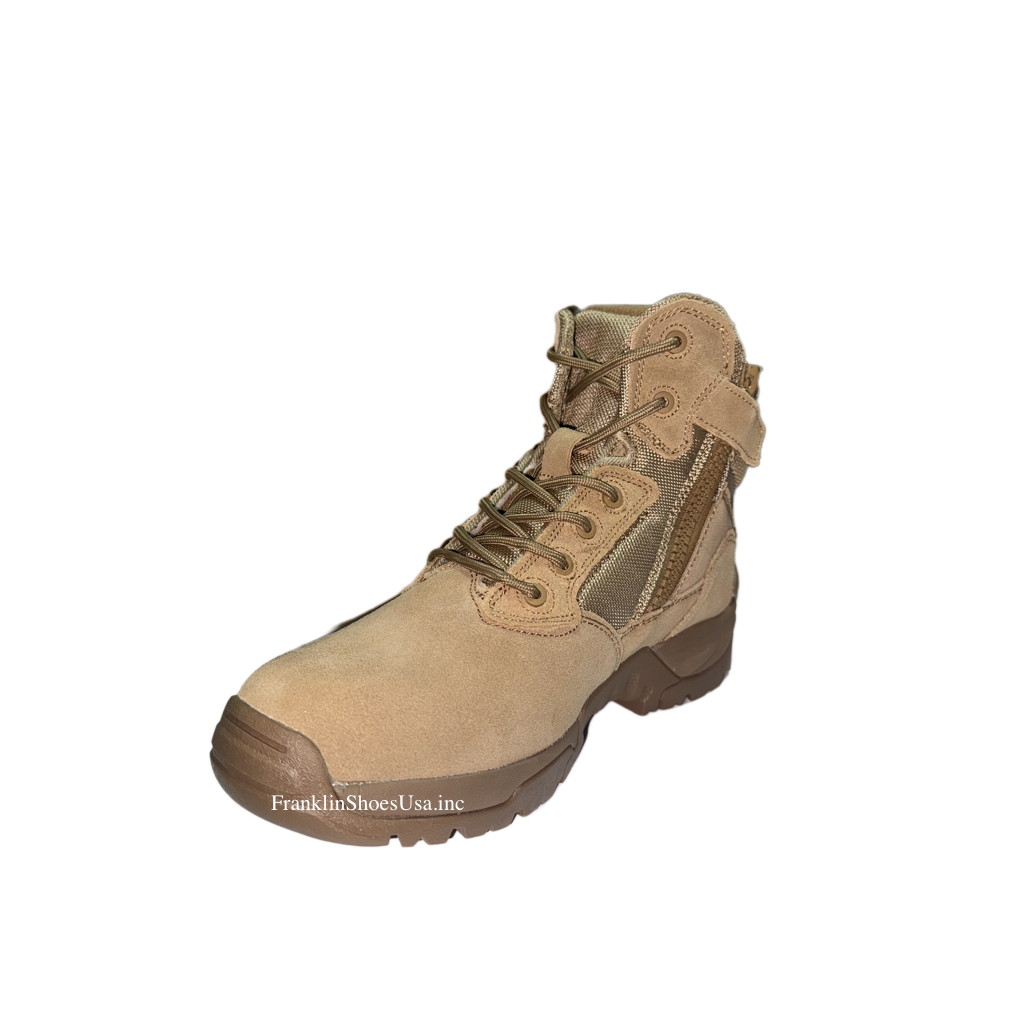 Men's Military Tactical Combat Ankle Hiking Boots with Ankle Protection