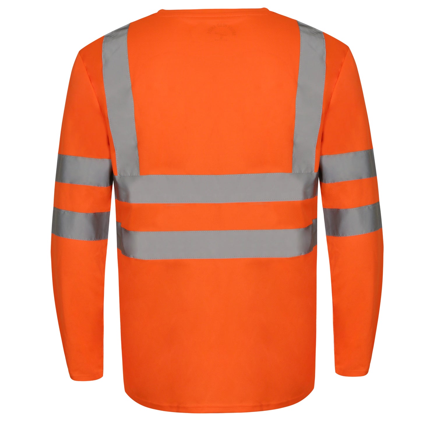 High-Visibility Long-Sleeve Safety Shirt with Reflective Stripes ( 2 Pieces)