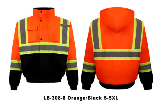 WaterProof Reflective Fleeced Jackets - LB-308 Series