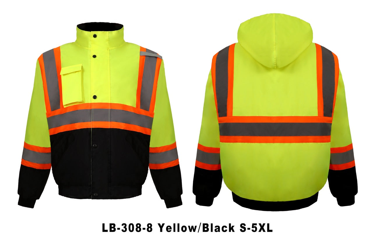 WaterProof Reflective Fleeced Jackets - LB-308 Series