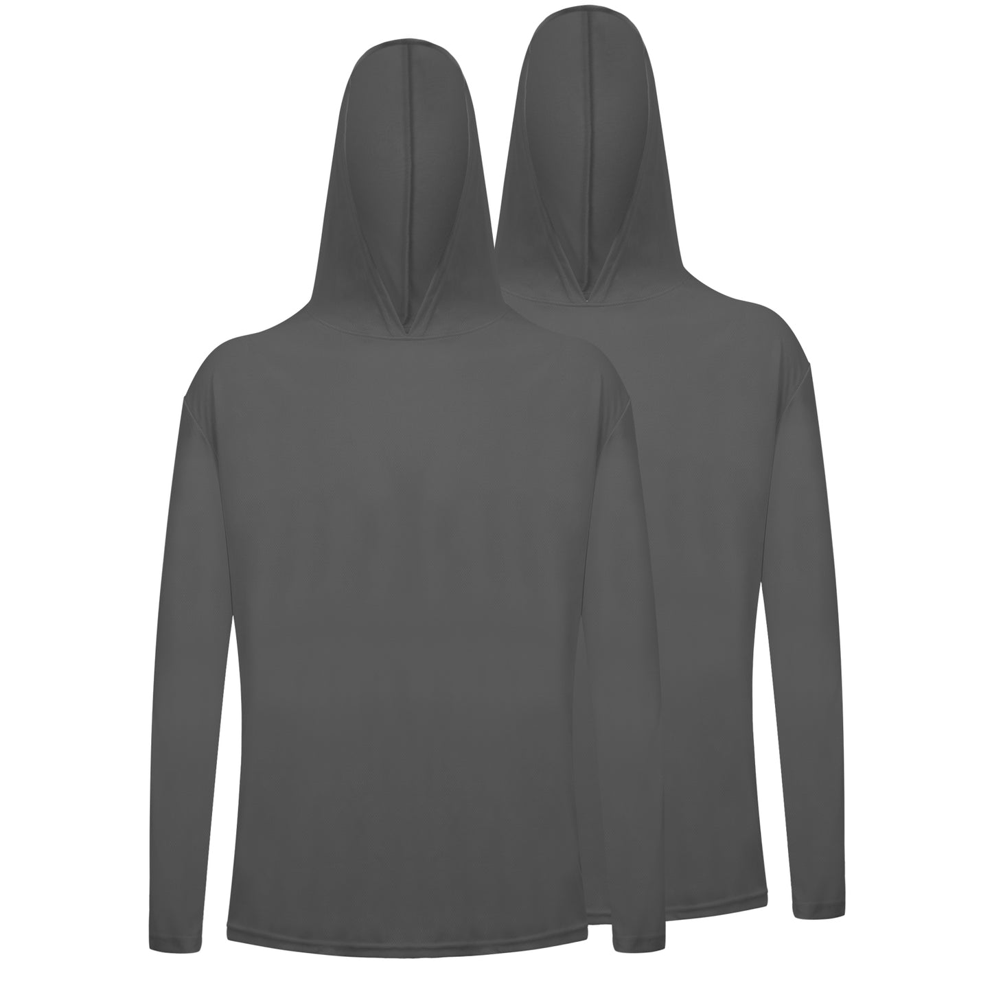 Hi-Vis Hooded Long-Sleeve Safety Shirt ( 2 Pieces )