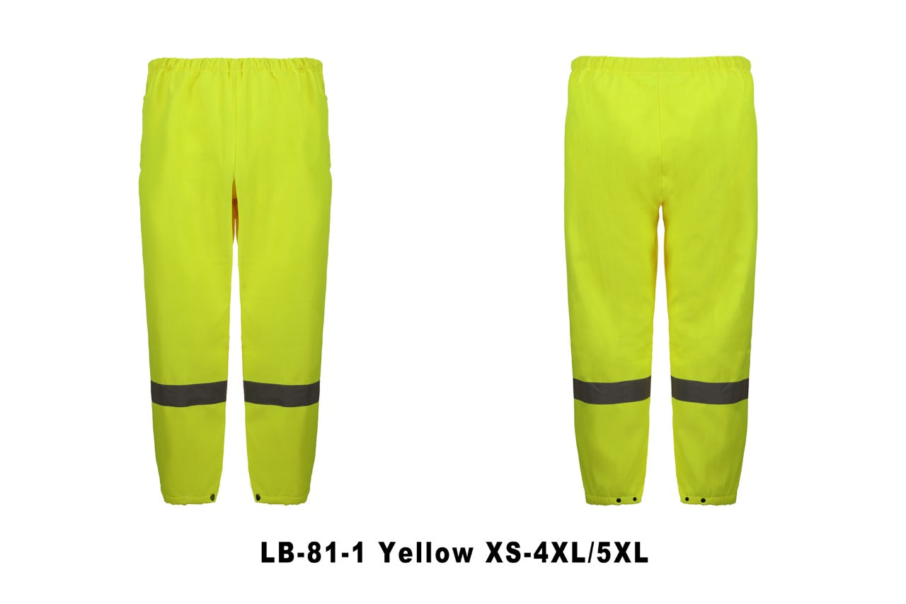 Waterproof Fleece-Lined Safety Trousers