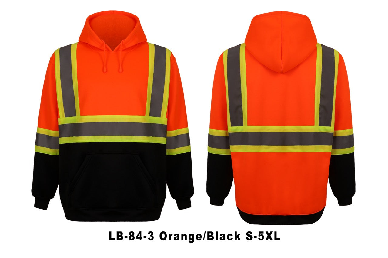 Reflective Pullover Hoodie - LB-84