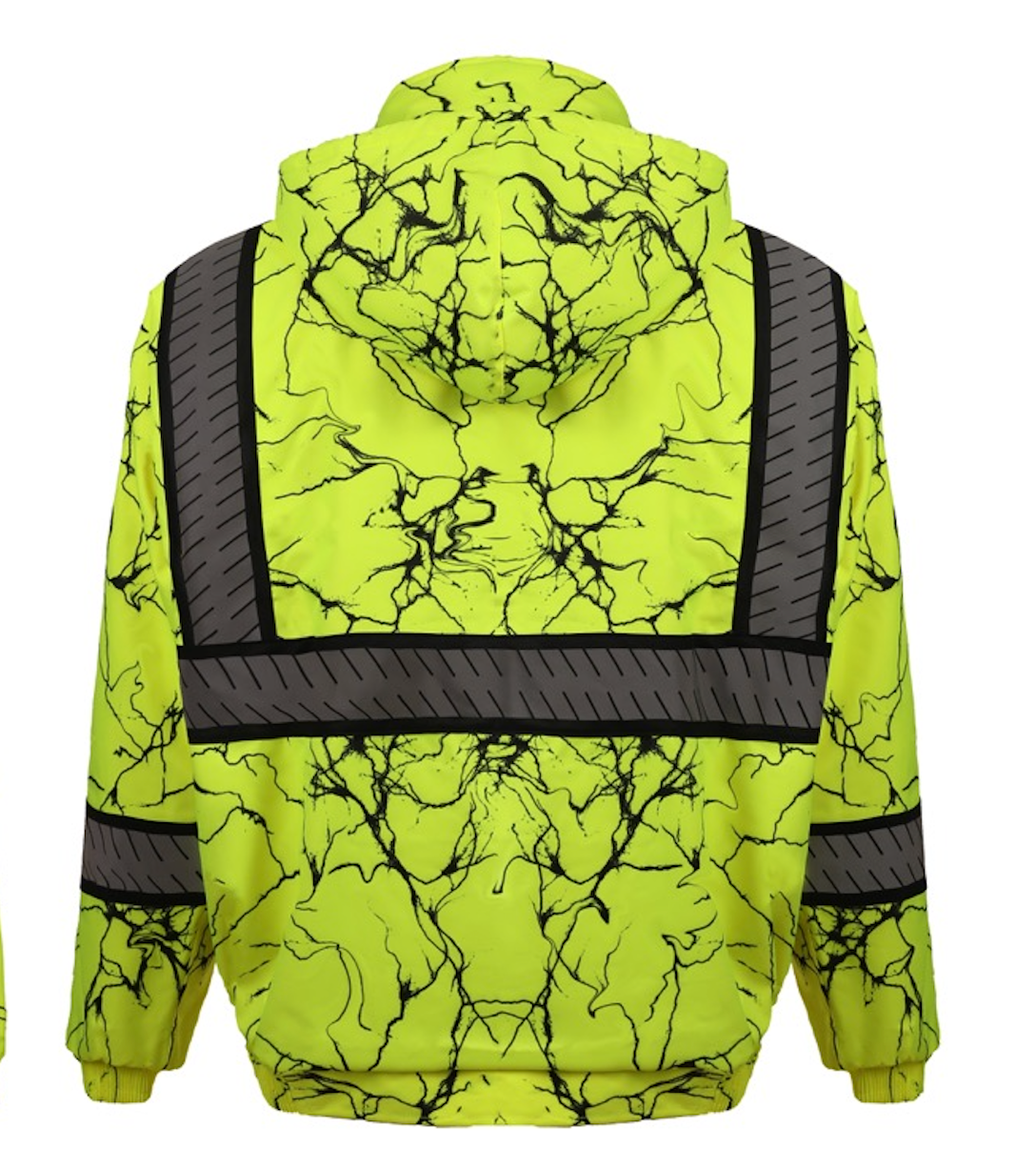 HI VIS- WaterProof Jacket ( Lightning/ Camouflage)  - LB-601 Series