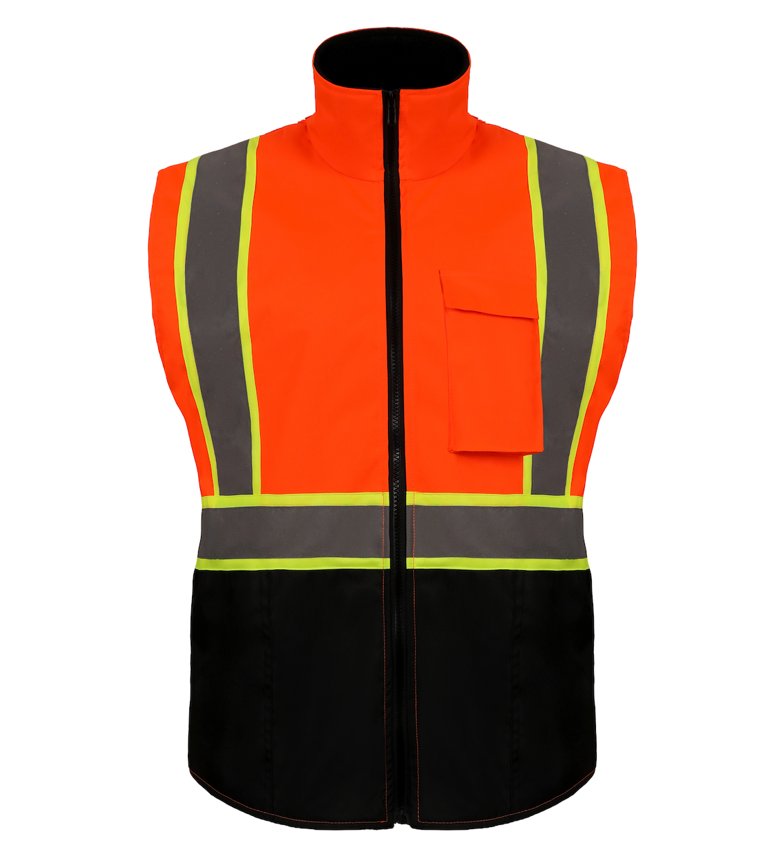 Thermal Reflective Safety Vest with Hood