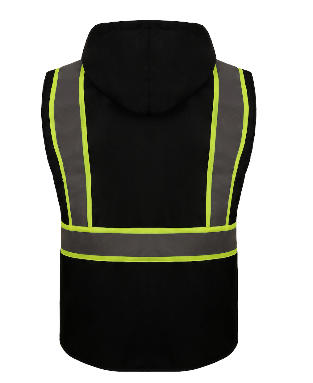 Thermal Reflective Safety Vest with Hood