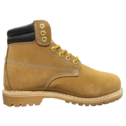 Men's Gritstone 6" Steel Toe Work Boot - Closed Style - unisex Shoe Footwear